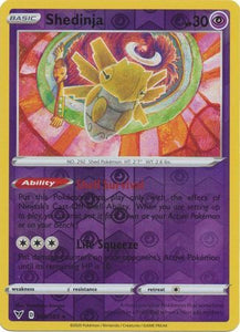 Shedinja 66/185 Vivid Voltage Reverse Holo Rare Pokemon Card TCG Near Mint