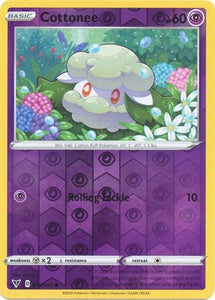 Cottonee 75/185 Vivid Voltage Reverse Holo Common Pokemon Card TCG Near Mint