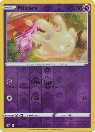 Milcery 80/185 Vivid Voltage Reverse Holo Common Pokemon Card TCG Near Mint