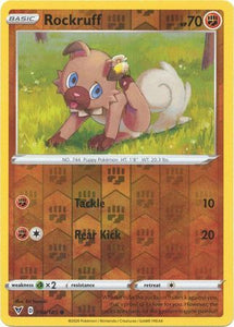 Rockruff 94/185 Vivid Voltage Reverse Holo Common Pokemon Card TCG Near Mint