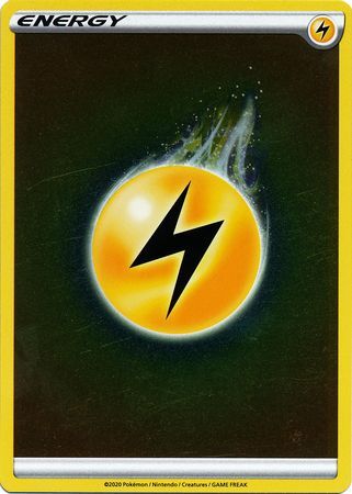 Lightning Energy SWSH Champion's Path Reverse Holo Pokemon Card TCG Near Mint