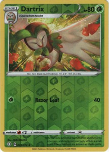 Dartrix 7/72 Shining Fates Reverse Holo Uncommon Pokemon Card TCG Near Mint 