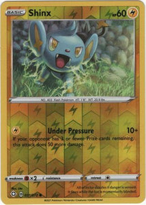 Shinx 31/72 Shining Fates Reverse Holo Common Pokemon Card TCG Near Mint