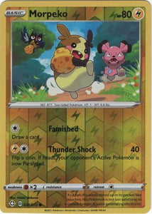 Morpeko 36/72 Shining Fates Reverse Holo Common Pokemon Card TCG Near Mint