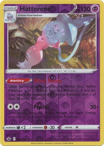 Hatterene 73/198 SWSH Chilling Reign Reverse Holo Rare Pokemon Card TCG Near Mint