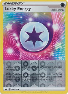 Lucky Enegery 158/198 SWSH Chilling Reign Reverse Holo Uncommon Pokemon Card TCG Near Mint 