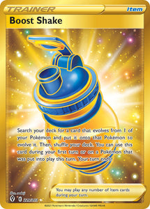 Boost Shake 229/203 SWSH Evolving Skies Full Art Holo Secret Rare Pokemon Card TCG Near Mint