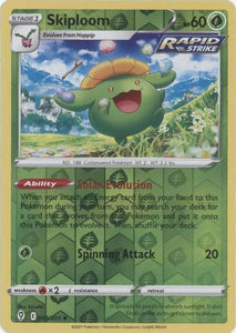 Skiploom 3/203 SWSH Evolving Skies Reverse Holo Uncommon Pokemon Card TCG Near Mint 