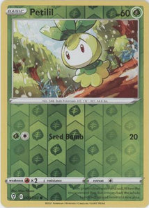 Petilil 9/203 SWSH Evolving Skies Reverse Holo Common Pokemon Card TCG Near Mint