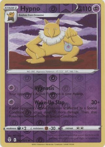 Hypno 62/203 SWSH Evolving Skies Reverse Holo Uncommon Pokemon Card TCG Near Mint