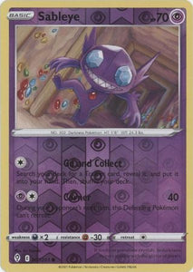 Sableye 67/203 SWSH Evolving Skies Reverse Holo Common Pokemon Card TCG Near Mint