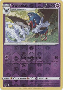 Swoobat 69/203 SWSH Evolving Skies Reverse Holo Uncommon Pokemon Card TCG Near Mint 