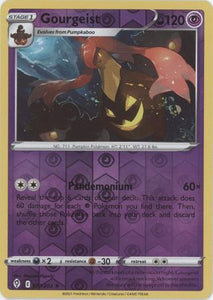 Gourgeist 77/203 SWSH Evolving Skies Reverse Holo Rare Pokemon Card TCG Near Mint