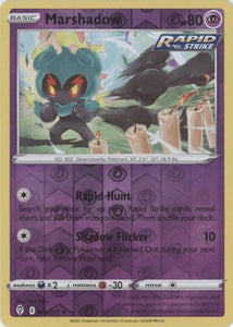 Marshadow 80/203 SWSH Evolving Skies Reverse Holo Rare Pokemon Card TCG Near Mint