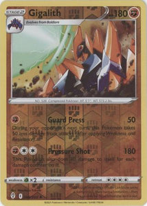 Gigalith 88/203 SWSH Evolving Skies Reverse Holo Rare Pokemon Card TCG Near Mint