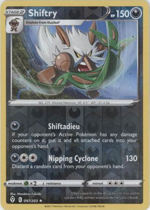 Shiftry 97/203 SWSH Evolving Skies Reverse Holo Rare Pokemon Card TCG Near Mint