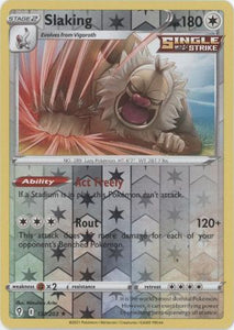 Slaking 131/203 SWSH Evolving Skies Reverse Holo Rare Pokemon Card TCG Near Mint