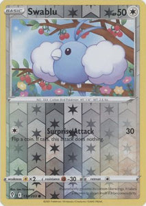 Swablu 132/203 SWSH Evolving Skies Reverse Holo Common Pokemon Card TCG Near Mint