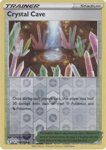 Crystal Cave 144/203 SWSH Evolving Skies Reverse Holo Uncommon Pokemon Card TCG Near Mint 