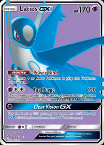 Latios GX 223/236 SM Unified Minds Holo Ultra Rare Full Art Pokemon Card TCG kawaii collector australia