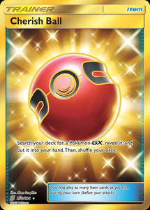 Cherish Ball 250/236 SM Unified Minds Holo Gold Ultra Secret Rare Trainer Pokemon Card TCG kawaii collector australia