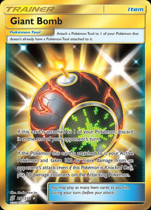 Giant Bomb 251/236 SM Unified Minds Holo Gold Ultra Secret Rare Trainer Pokemon Card TCG kawaii collector australia