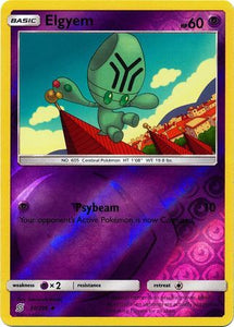 Elgyem 90/236 SM Unified Minds Reverse Holo Uncommon Pokemon Card TCG kawaii collector australia
