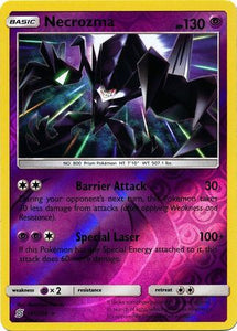 Necrozma 101/236 SM Unified Minds Reverse Holo Rare Pokemon Card TCG kawaii collector australia