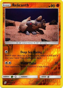 Relicanth 111/236 SM Unified Minds Reverse Holo Uncommon Pokemon Card TCG kawaii collector australia
