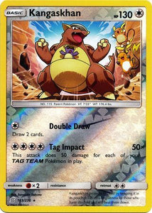 Kangaskhan 163/236 SM Unified Minds Reverse Holo Rare Pokemon Card TCG kawaii collector australia