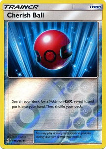 Cherish Ball 191/236 SM Unified Minds Reverse Holo Uncommon Trainer Pokemon Card TCG kawaii collector australia